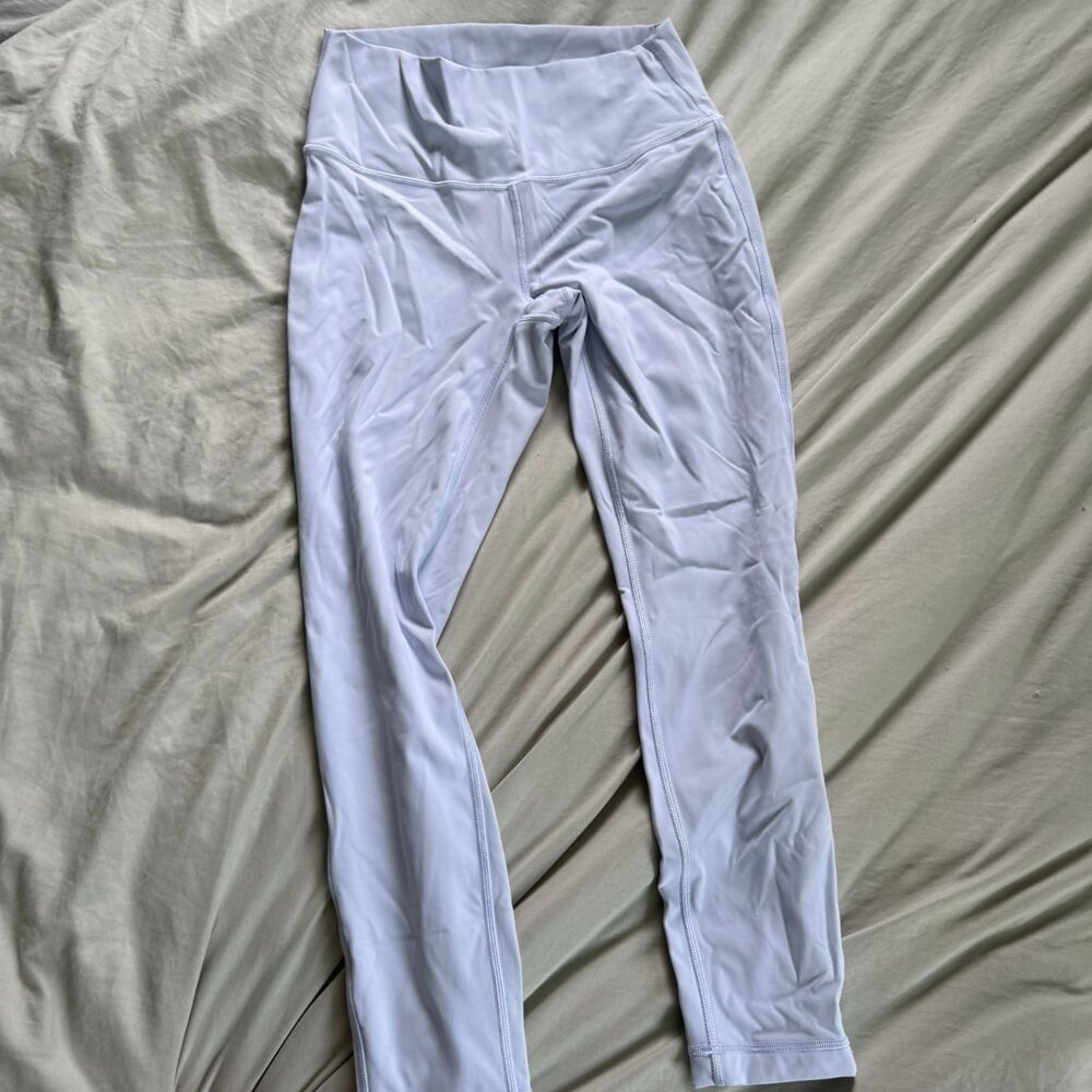 lululemon light blue leggings - Picture 2 of 4